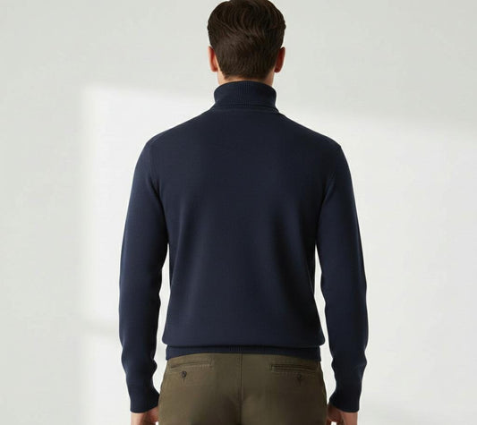 Signature Knit - Navy