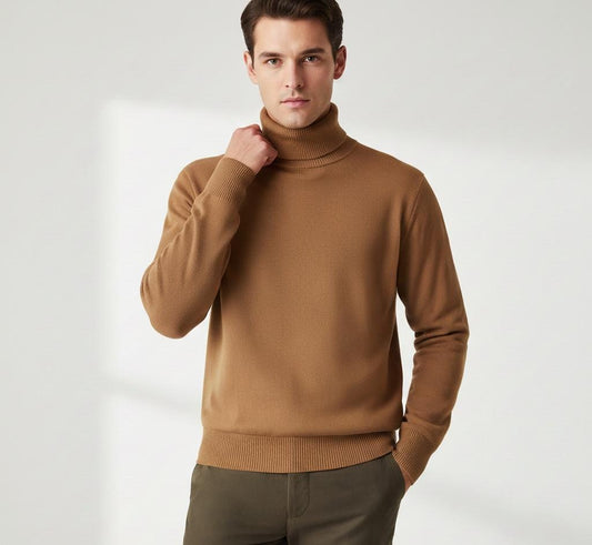 Signiture Knit - Camel