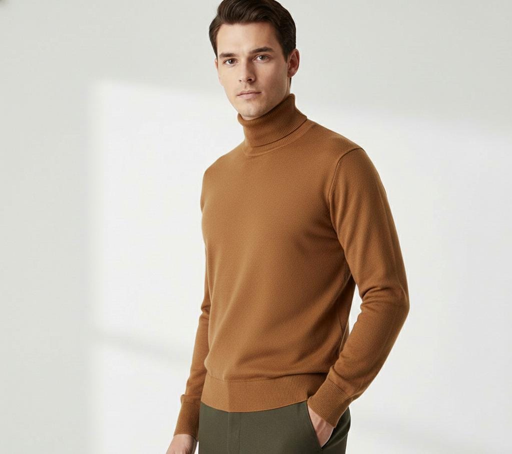 Signiture Knit - Camel