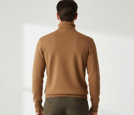 Signiture Knit - Camel